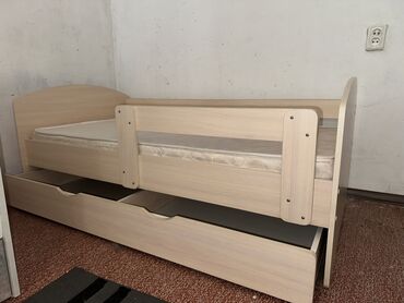 двухспальный кровать: Керебет, Колдонулган, Кыздар үчүн, Балдар үчүн, Матрас, ДСП, Өзү алып кетүү