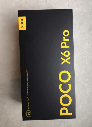 Poco: Poco X6 Pro 5G, Б/у, 512 ГБ, цвет - Черный, 1 SIM, 2 SIM