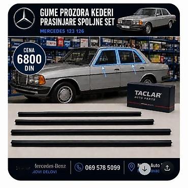 Delovi motora: KEDER SIBERA MERCEDES 123 126 W116 W115 SET SA KLIZACIMA | Keder — 5