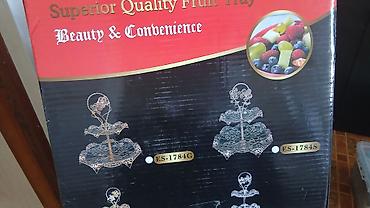 три лимона: Трёхъярусная фруктовница Superior Quality Fruit Tray — 1