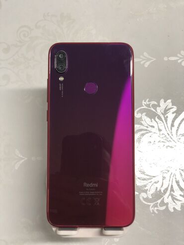 Redmi: Redmi, Redmi Note 7, Б/у, 128 ГБ, цвет - Красный, 2 SIM