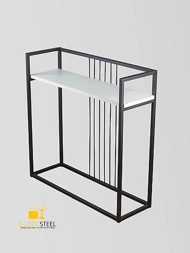 Консольные столики: Консоль/прихожая в стиле лофт от E-LOFT STEEL. - Габариты: ?90 см — 1