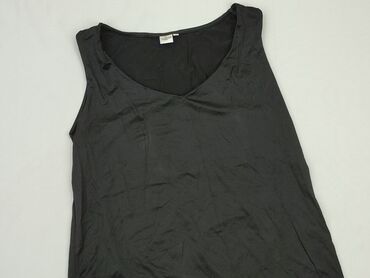 czarne bluzki bez ramion: Blouse, L (EU 40), condition - Good