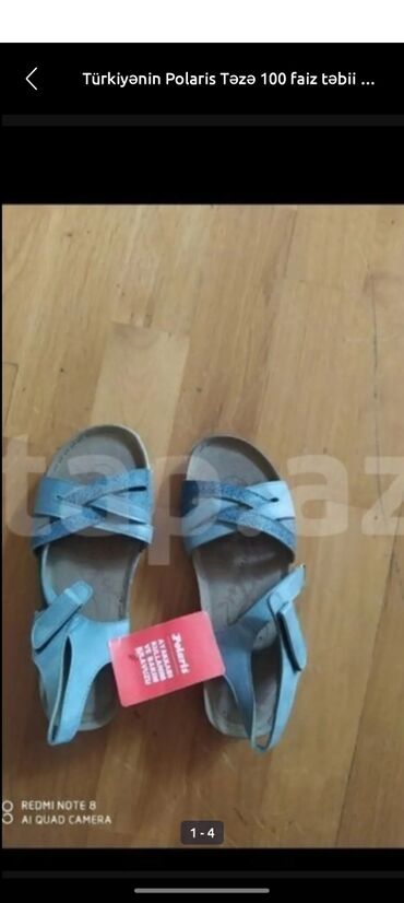 Basanoşka və səndəllər: Ölçü: 37, Yeni