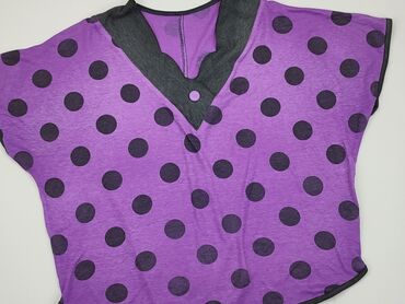 liliowa bluzki zara: Bluzka Damska, L, stan - Zadowalający