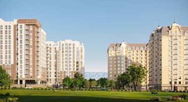 приобретение недвижимости в Кыргызстан | Недвижимость: Строится, Элитка, 1 комната, 45 м²