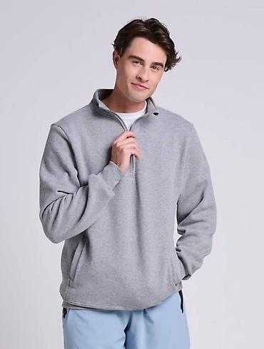 nike tech flece: Мужская толстовка, XL, Russel Athletic, Новый, цвет - Серый, Самовывоз — 1