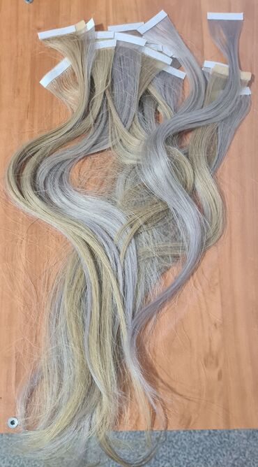 Другое: Натуральные волосы для ленточного наращивание волос. 34 штук (длина50