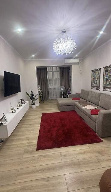 flat osh: 1 комната, 44 м², Мега Комфорт ТЦ 105 серия, 9 этаж, Евроремонт — 1