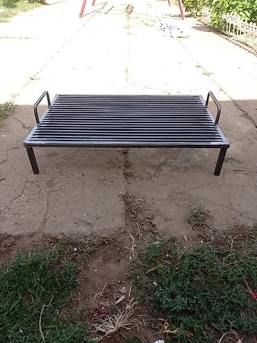 Sve za roštilj: Roštilj na ćumur od čelika sa rešetkom i nogarama - Pravougaoni — 4