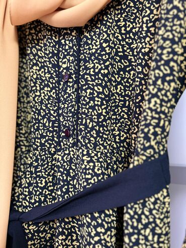 Повседневные платья: Повседневное платье, Турция, Осень-весна, Длинная модель, Вискоза, L — 5