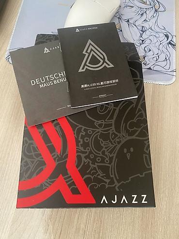 nintendo controller: Игровая мышь AJAZZ AJ159 NL (белая) - Тип подключения: 3 режима — 2.4 — 4