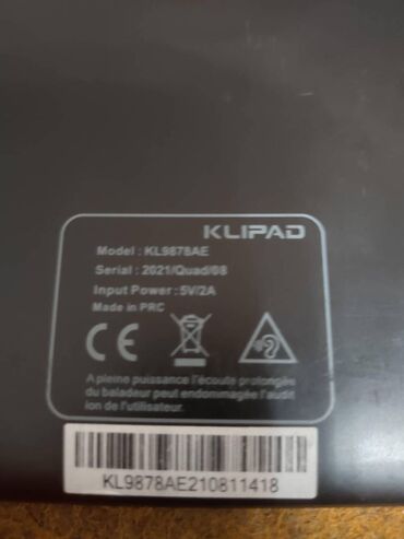 Tableti: Klipad tablet 8 inch velicine android 11 baterija dobra nema naloga — 11