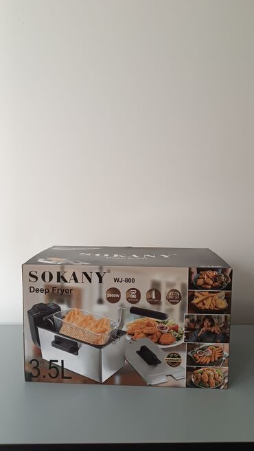 духовка для пицца: Фритюрница SOKANY WJ-800 -Фритюрница