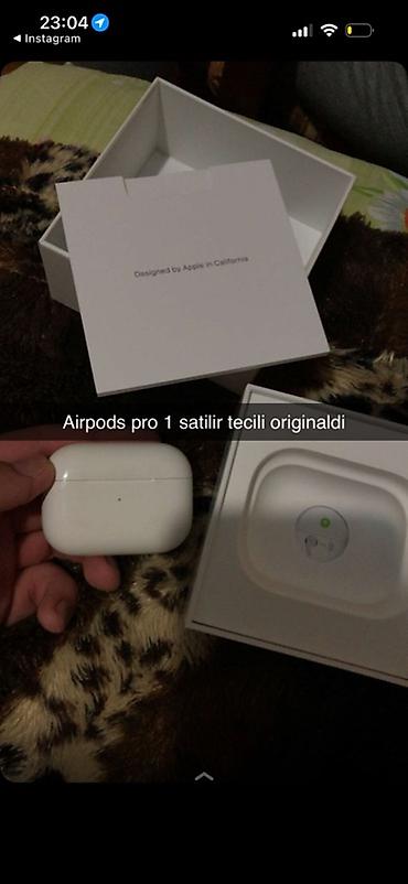 ipad 10 nesil: Apple AirPods Pro (1-ci nəsil) – orijinal - Aktiv Səsboğma (ANC) və — 1
