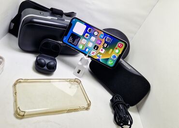 Apple iPhone: IPhone X, Б/у, 64 ГБ, Белый, Чехол, В рассрочку, 100 % — 16