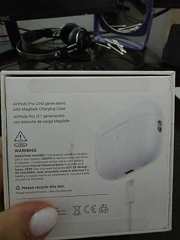 hoco eq34 plus: Apple AirPods Pro (2‑го поколения) с зарядным футляром MagSafe — 1