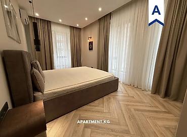 home: 3 комнаты, Асанбай мкр Агентство недвижимости, Без животных, от 6 месяцев, от 1 года, С мебелью полностью — 2