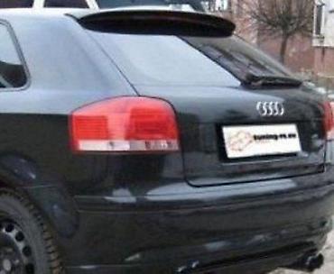 SPOJLER RS KACKET AUDI A3 8P (1) | Spojler model RS Kačket za zadnja