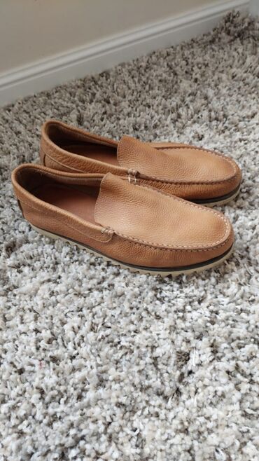 мужская обувь 41: Мокасины в отличном состоянии, натуральная кожа.фирма Respect