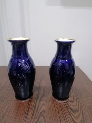 ваза стеклянная прозрачная высокая без узора: Набор ваз, Керамика
