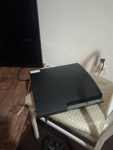 ps3 hard disk: PlayStation 3 Slim oyun konsolu satılır. Televizor Samsung 120 ekran — 1