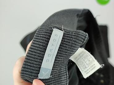 czarne cargo pull and bear: Domyos, Spodnie materiałowe damskie, rozmiar L — 4