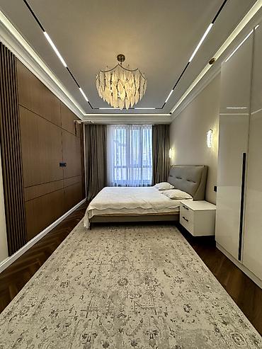 английский квартал квартиры: 3 комнаты, 112 м², Асанбай мкр 14 этаж, Дизайнерский ремонт — 3