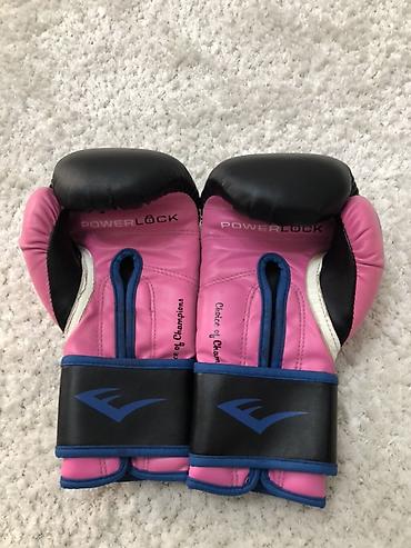 Перчатки: Боксерские перчатки Everlast Powerlock(подпись: ЕМЕЛЬЯНЕНКО) - — 3