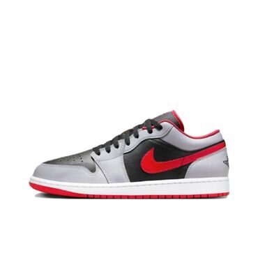 shoes men: 🔴доступны под заказ Nike Air Jordan 1 Low в в красных тонах Материал