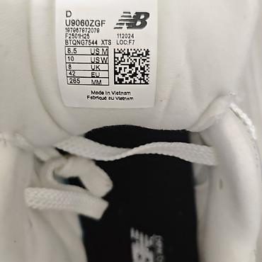 Мужская обувь: New Balance 9060ZGF White. Çox rahat komfortlu uzunömürlü gündəlik — 7