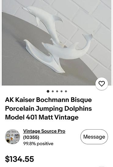retro luster: Figura orig.Gerhard H,Kaiser porcelan 1971god. Nova nemacka odiginal — 3