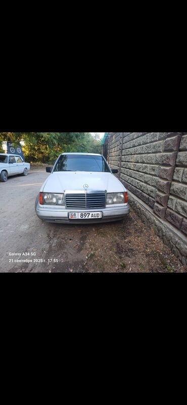 авариный авто: Mercedes-Benz W124: 1986 г., 2.9 л, Механика, Дизель, Седан