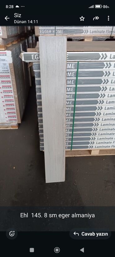 Жидкие обои: Egger Home markalı laminat döşəmə, müxtəlif rəng və naxış