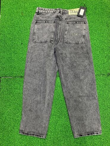 Джинсы: Джинсы мужские, свободный крой. Варианты: - Серый деним с эффектом — 1