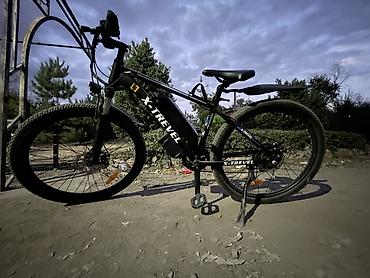 Электровелосипед X-TRAVEL (MTB-хардтейл) - Полноразмерная алюминиевая at lalafo.kg Электровелосипед X-TRAVEL (MTB-хардтейл) - Полноразмерная алюминиевая