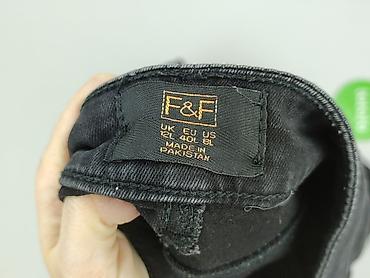 mex 40 size: F&F, Jeansy damskie, rozmiar L — 4