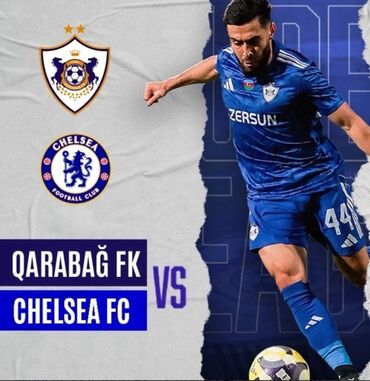 Musiqi alətləri: Məhsul: Qarabağ FK – Chelsea FC futbol qarşılaşmasına 1 bilet var