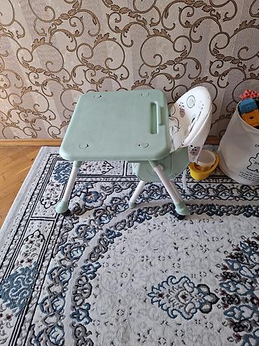 Столы для кормления: Uşaqlar üçün çoxfunksiyalı yemək stolu və oturacaq dəsti. - 2-si — 3