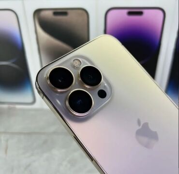 Apple iPhone: IPhone 15 Pro Max, 256 GB, Ağ, Zəmanət, Barmaq izi, Face ID