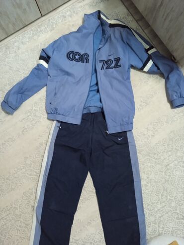 мужской спортивный костюм 54: Комплект, цвет - Голубой, Б/у