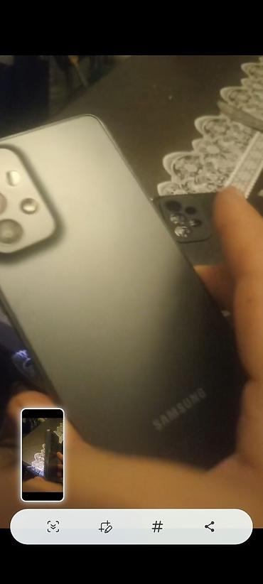 wifi usb modem: Samsung Galaxy A73 5G, 256 GB, rəng - Boz, Barmaq izi — 6