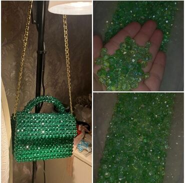 8 объявлений | lalafo.kg: Кристальные бусины для сумки очень красиво перелеваются . Получится
