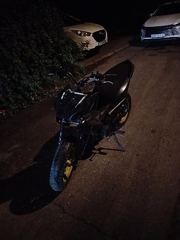 changan beni: Stunt/drag üslubunda modifikasiya edilmiş moped-baza - Çərçivə və — 6
