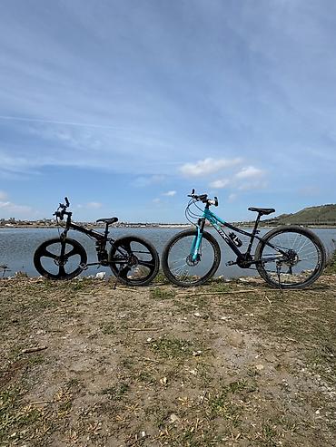 24 velosiped satilir: İşlənmiş Şəhər velosipedi 26", sürətlərin sayı: 32, Pulsuz çatdırılma, Ödənişli çatdırılma — 1