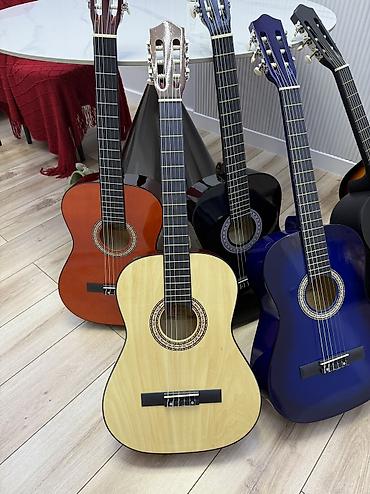Гитары: Гитара классическая, с комплектом, 39 дюймов, 4/4 Широкий гриф — 7