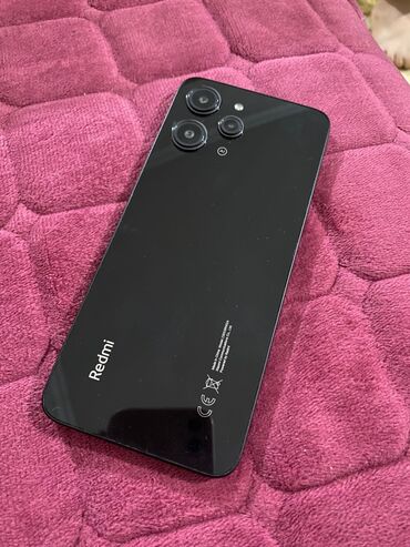 бу телефон redmi: Redmi, Redmi 12, Б/у, 256 ГБ, цвет - Черный, 2 SIM