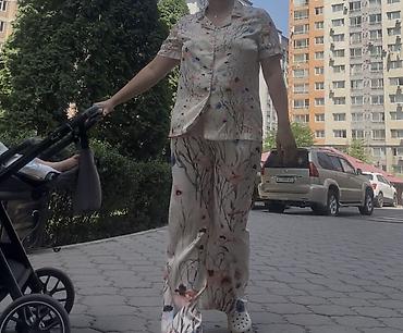 Женская одежда: Пижамный костюм размера на м-l от nuriz brand легкая струящая ткань — 1