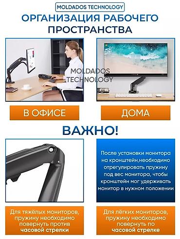 мониторы loc: Кронштейн на монитор Механизм газлифт В наличии в офисе 10шт! — 10