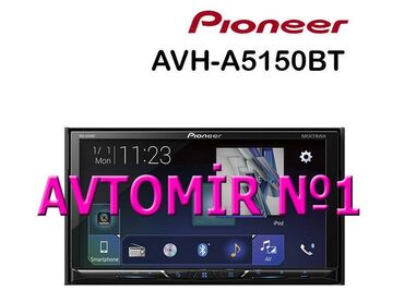 maşin üçün kamera: Pioneer AVH-A5150BT DVD-monitor DVD-monitor ve android monitor hər